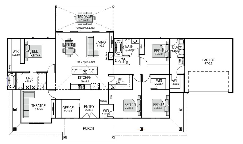 the ohio floorplan
